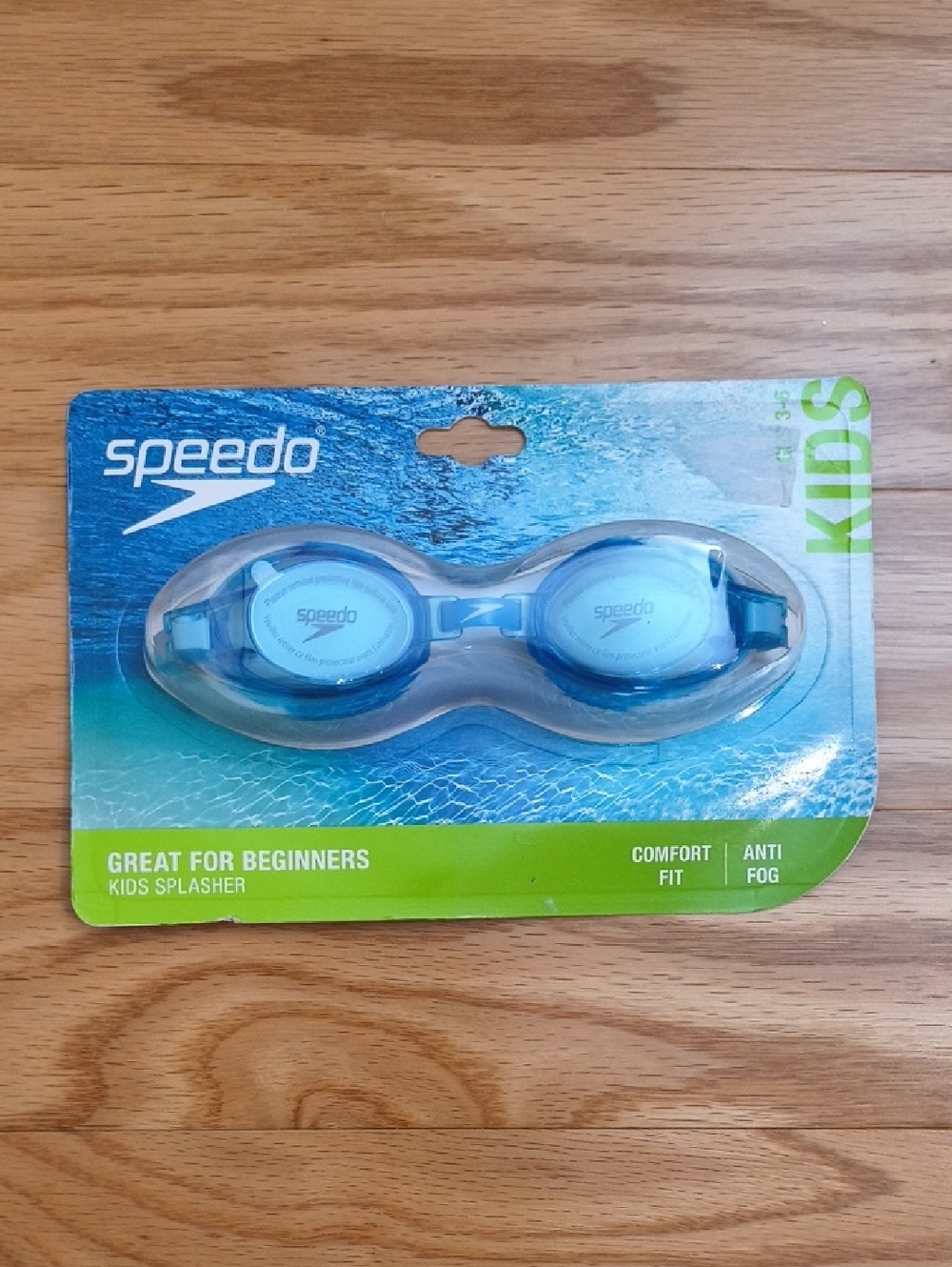 Speedo Kids Swim Goggles Ages 3-6 NWT